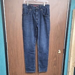 Wrangler Size 30x32 Dark Wash Ultra Flex Boot Cut Jeans